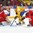 MONTREAL, CANADA - DECEMBER 31: Sweden's Carl Grundstrom #16 with a scoring chance against the Czech Republic's Daniel Vladar #30 whileFilip Hronek #29 defends during preliminary round action at the 2017 IIHF World Junior Championship. (Photo by Francois Laplante/HHOF-IIHF Images)

